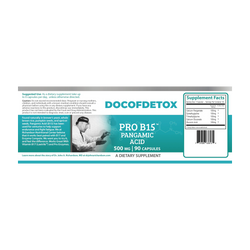 PRO B15 Pangamic Acid
