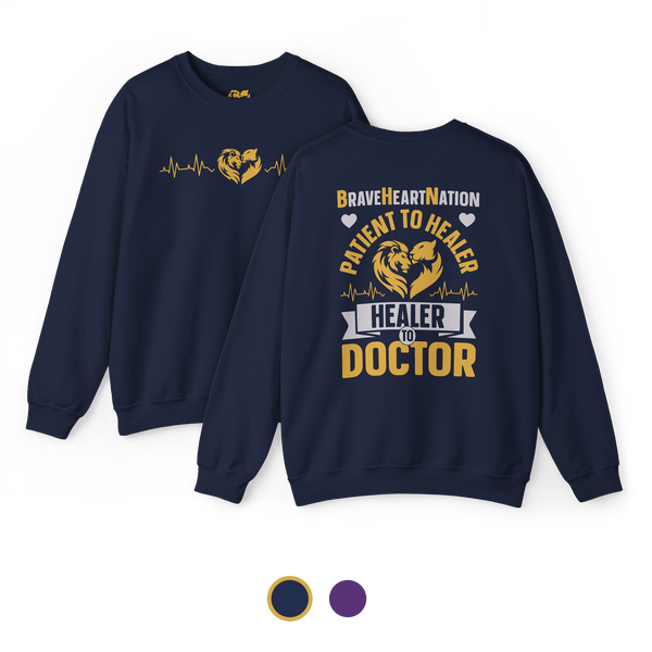 Patient To Healer | Heavy Sweatshirt