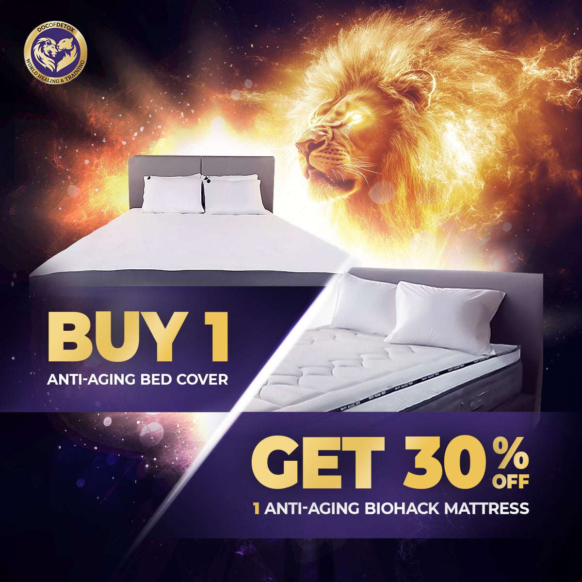 LifeGuard Grounding Biohacking Mattress
