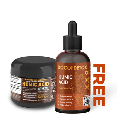 Humic Acid Crystals 2oz with Free Humic Acid 100ml!