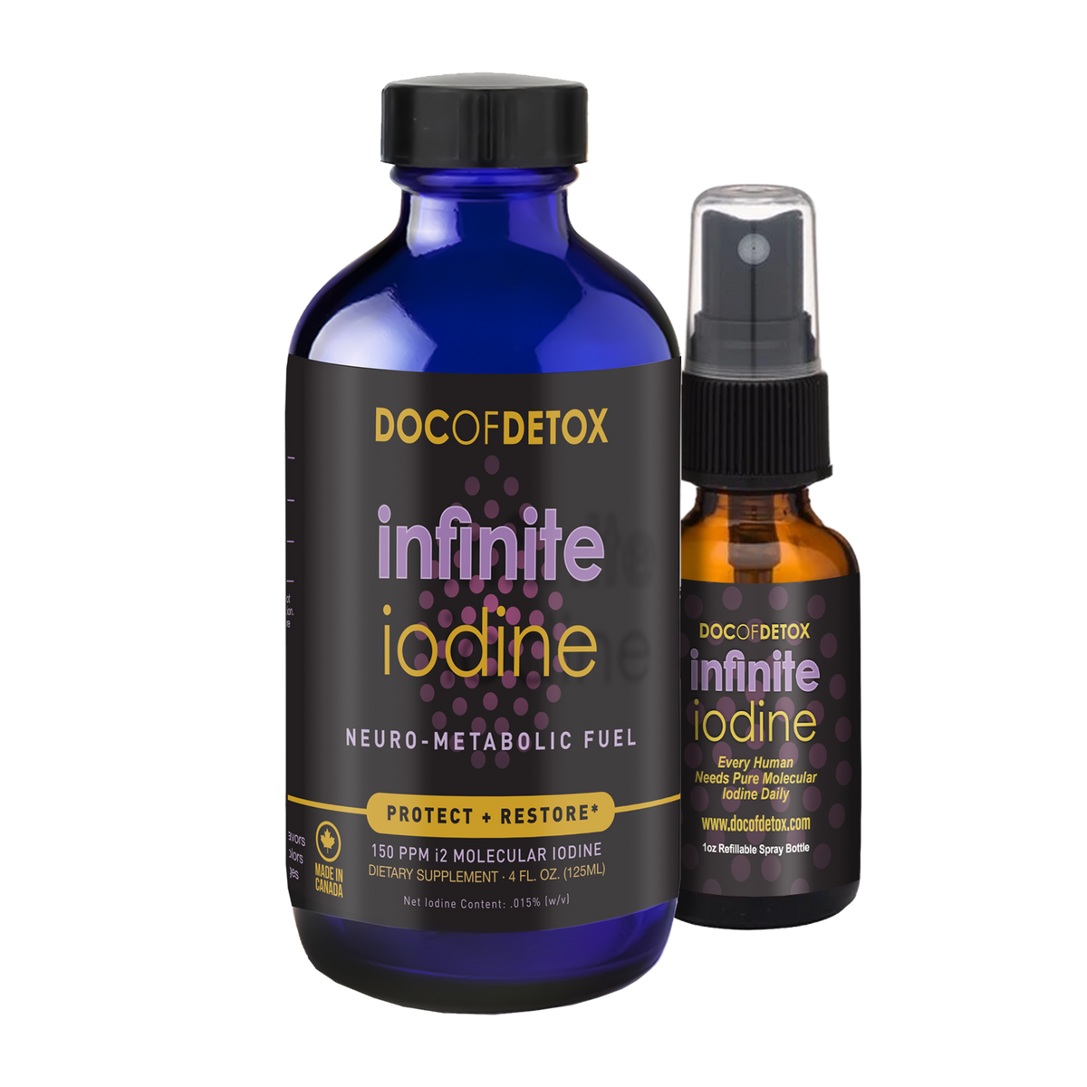 Infinite Iodine Spray Refill - 4 oz